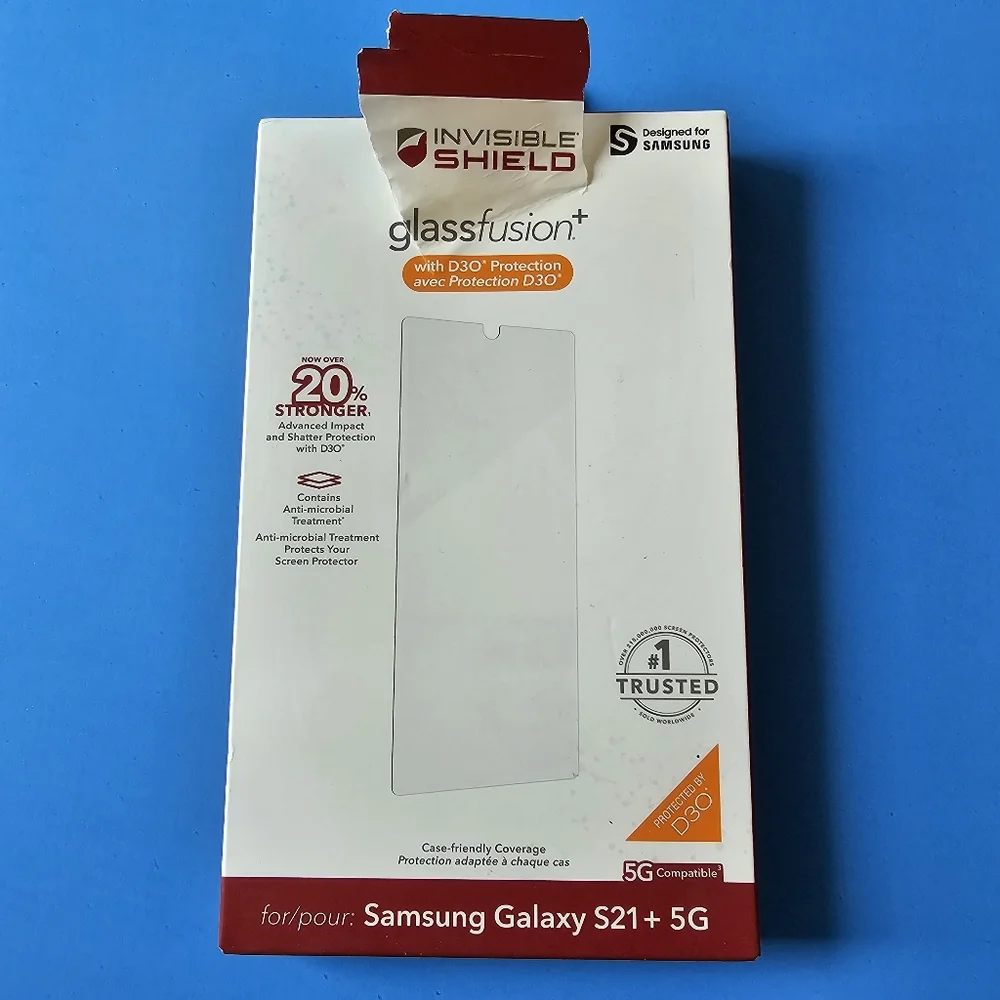 Galaxy S21+ 5G - ZAGG GLASSFUSION+ Screen Protector